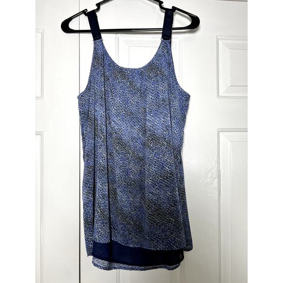 Lane Bryant Sheer Layered Flowy CorpCore Tank with Adjustable Straps 18 - Picture 2 of 5